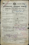 CONNELL JOSEPH IGNATIUS (attestation paper)