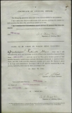 SHAW ARCHIBALD PATRICK (attestation paper)