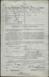 SHAW ARCHIBALD PATRICK (attestation paper)