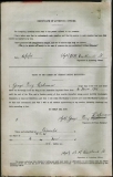 COLMORE (PALFREYMAN) WILLIAM PERCY (attestation paper)