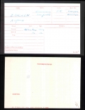 ALFRED BRACKEN(medal card)