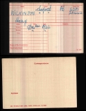 HARRY WILKINSON(medal card)