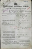 COWAN HARRY KENNETT (attestation paper)