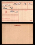 JAMES FRANCIS BASIL ADKINS(medal card)