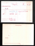 ALFRED HENRY CHAMBERS(medal card)