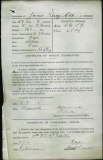 COX JAMES PERCY (attestation paper)