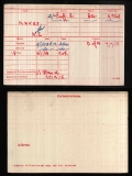 ARTHUR EDWARD MAYES(medal card)