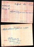 PERCY RAYMOND NICKLIN(medal card)