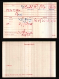   ARNOLD PENMAN(medal card)