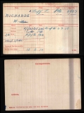 WILLIAM RICHARDS(medal card)