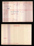 ROBERT BERTIE WEBB(medal card)