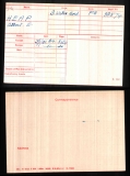 ALBERT EDWARD HEAP(medal card)