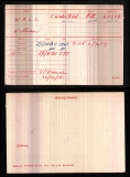 WILLIAM JOHN WALL(medal card)