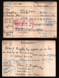   FRANK ADAMS BAGLEY(medal card)