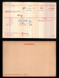 HARRY BARTLETT(medal card)