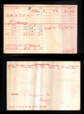 JOHN HENRY BAXTER(medal card)