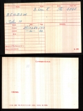 JOHN HENRY BENBOW(medal card)