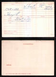 HENRY EDWARD CORLESS(medal card)