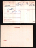 WALTER COTT(medal card)