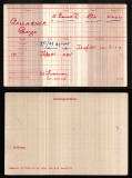 GEORGE GALLAGHER(medal card)