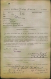 DAVIES ARTHUR GEORGE (attestation paper)