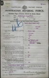 DAVIES HAROLD ERNEST THOMAS (attestation paper)