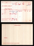 PETER HARRISON(medal card)