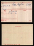 FRED KIRKBY(medal card)