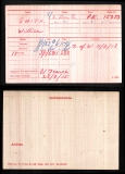 WILLIAM W SMITH(medal card)