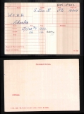 CHARLES WEBB(medal card)