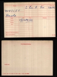 HAROLD WORSLEY(medal card)