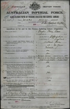 DEANE DOUGLAS HARRY (attestation paper)