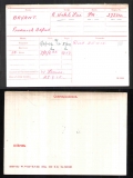 Frederick Albert BRYANT(medal card)