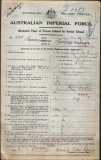 DENNEY HENRY ROBERT (attestation paper)