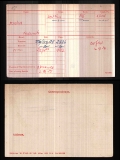 FREDERICK FINCH(medal card)