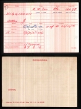 COLLIN JOHN HIGGINSON(medal card)