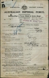 DENNIS HAROLD GEORGE (attestation paper)