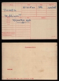 WILLIAM THOMAS JONES(medal card)