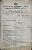 DERBYSHIRE CHARLES STANLEY (attestation paper)