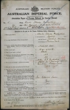 DERBYSHIRE CHARLES STANLEY (attestation paper)