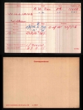 WILLIAM WILLIAMS(medal card)