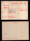 CHARLES WILLIAM WYNNE(medal card)