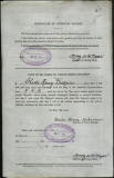 DICKINSON CHARLES HENRY (attestation paper)