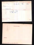 CECIL HERBERT COX(medal card)