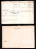 GEORGE COX(medal card)