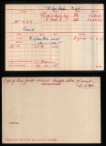 FRANK McKAY(medal card)