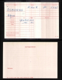 ALFRED OSBORNE(medal card)
