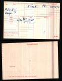 GEORGE PETER POVEY(medal card)