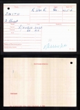 ALBERT SMITH(medal card)