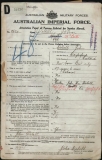 DOBELL JOHN (attestation paper)